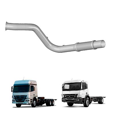 Tubo Saida Motor Mb 1319 Inóx Original A6944900119 Euro 5