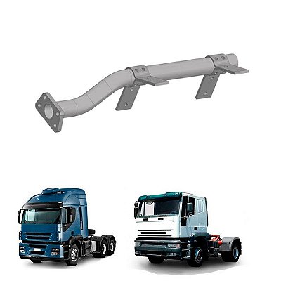 Tubo Reto 2 Metros 2 Polegadas Iveco
