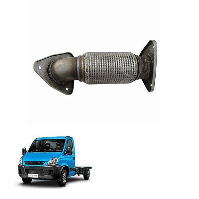 Tubo Motor Iveco Dayli Original 5801282194 3 Polegadas Euro5