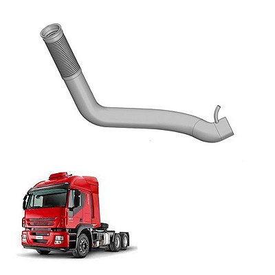 Tubo Motor Iveco Stralis Hd Original 41210818 4.1/2 P Euro3