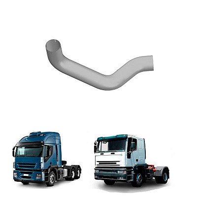 Tubo Intermediaário Silencioso Iveco Eurotech Codigo 8137110