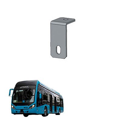 Suporte De Fixação Do Tubo Ônibus O500u