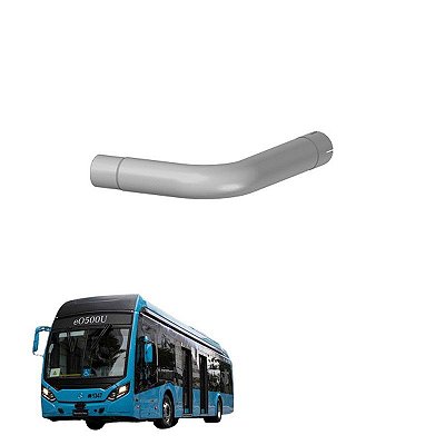 Tubo Intermediário Mb Ônibus O500u Original 3824902919 Euro5