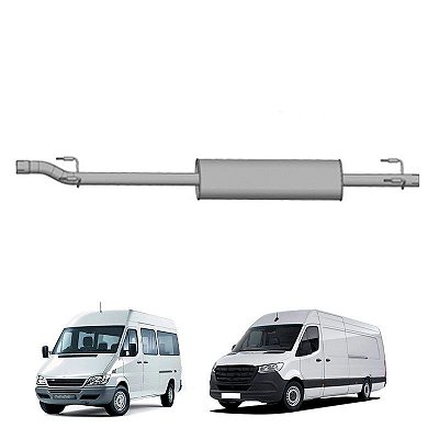 Silencioso Sprinter Cdi 313 314 Original 6904907501 Aço