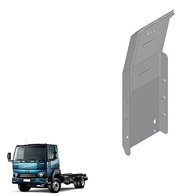 Suporte Paralama Ford Cargo 1119 Original Ec4516475bb Lado E