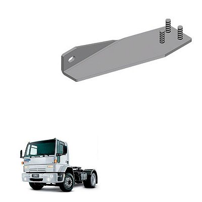 Suporte Varão Palama Traseiro Ford Cargo Todos Modelos Ld