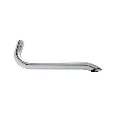 Tubo Cromado Lateral Vw Constellation Saida Lado E 940mm -4p