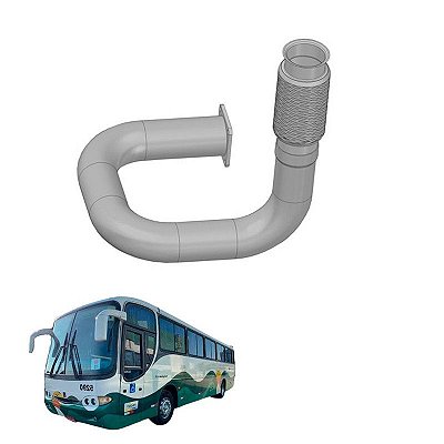 Tubo Motor Vw Onibus 17240ot Orig 2tb253101a Sem Frio Motor