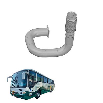 Tubo Motor Vw Ônibus 17240ot Orig 2tb253101a Com Freio Motor