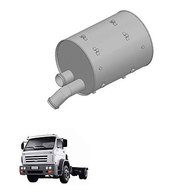 Silencioso Original Vw 26260e 313260e - 2to253121g
