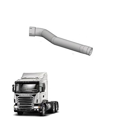 Tubo Terminal Scania Euro 5 Saida Lado Esquerdo 4.1/2 Pol
