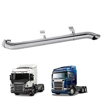 Kit Silencioso Scania P G R Lado Esquerdo