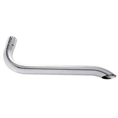 Tubo Cromado Lateral Scania Le 1360mm Cromado 4.1/2 Polegada