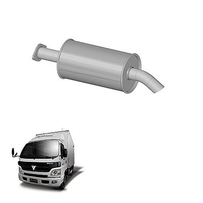 Silencioso Mini Truck Foton Cumins C3.5 14 Dt
