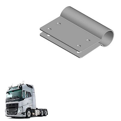 Abraçadeira Longa Suporte Paralama Volvo Fh Nh Original