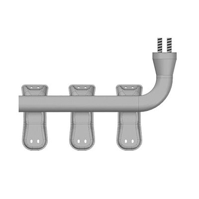 Suporte Paralama Tração Traseiro Simples Baixo Ld - 1457924