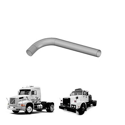 Tubo Terminal Longo 4 Polegadas 995mm Cod Original 6884569