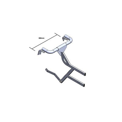 SUporte Paralama Volvo NH 2018 2019 2020 Adap Entre Eixos