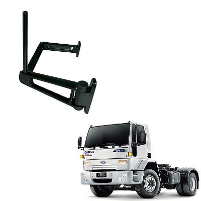 Suporte Espelho Ford Cargo Lado Direito Completo