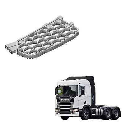 Estribo Scania Serie 6 Medio Cod Original 2648022