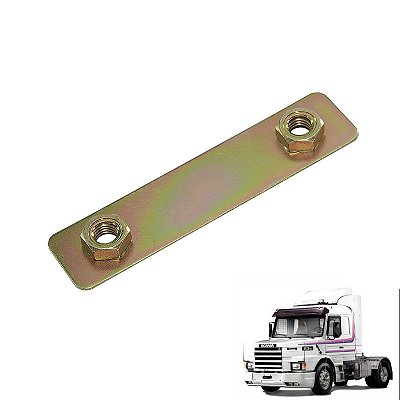 Chapa Abraçadeira Paralama Scania Codigo Original 525655