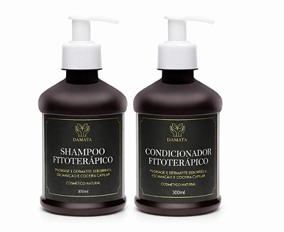Shampoo+condicionador Dermatite Seborreica,psoriase,coceira