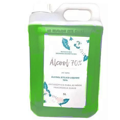 DUPLICADO - ÁLCOOL LIQUIDO 70% LAVANDA 5 LITROS