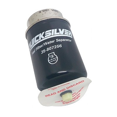 Elemento do filtro de óleo motor Mercury mercruiser CMD 2.8 EI 165