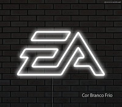 EA Sports - Luminária em Neon de LED (A=15cm x L=30cm)