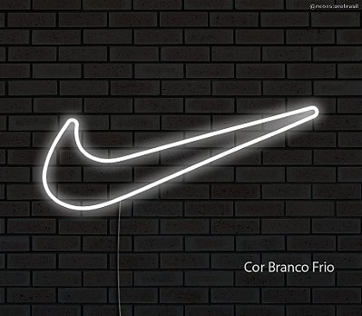 Nike - Luminária em Neon de LED (A=10cm x L=27cm)