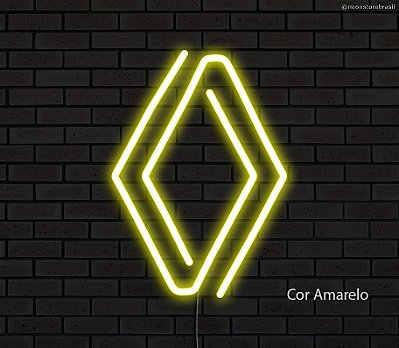 Renault - Luminária em Neon de LED (A=20cm x L=14cm)