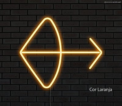 Sargitário (Signo) - Luminária em Neon de LED (A=19cm x L=22cm)