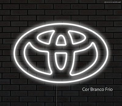 Toyota - Luminária em Neon de LED (A=19cm x L=30cm)