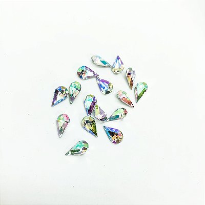 Gota 6x10 cristal AB (boreal) c/20