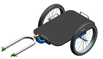 Carretinha bike BK 002 S