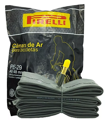 Câmara De Ar Pirelli Aro 29 48mm Schrader Grossa Bike Mtb