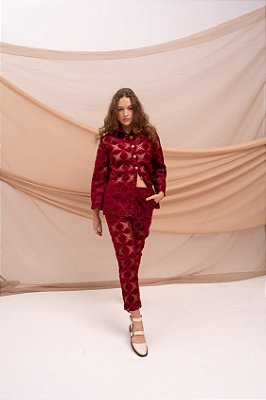 Calça Serena Bordo