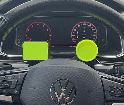 Suporte para Manômetro + Wideband Nano Pro Coluna de Direção Linha VW