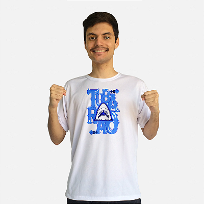 Produtos do Tubarão - Camiseta Dry e Azulejos