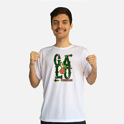 Produtos do Galo Vermelho - Camiseta Dry e Azulejos