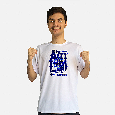 Produtos do Azulão da Bariri - Camiseta Dry e Azulejos