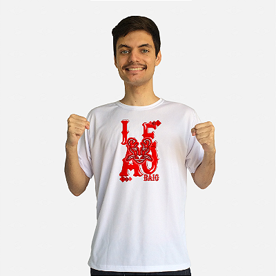 Produtos do Leão Baio - Camiseta Dry e Azulejos