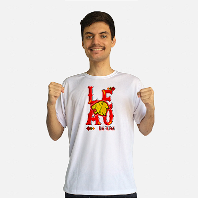 Produtos do Leão da Ilha - Camiseta Dry e Azulejos