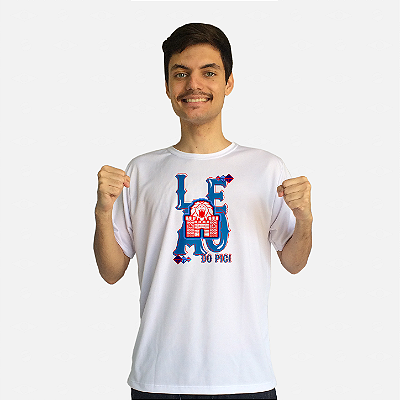 Produtos do Leão do Pici - Camiseta Dry e Azulejos