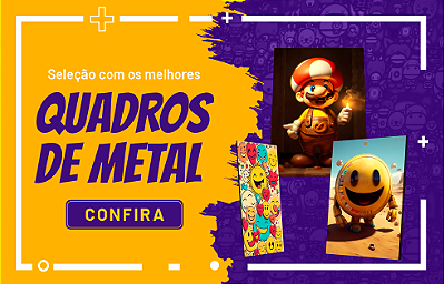 MINI BANNER QUADROS DE METAL