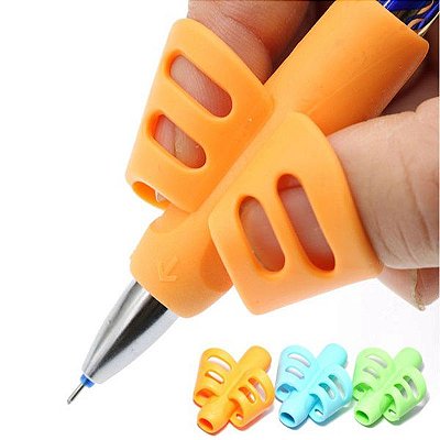 Adaptador Escrita Apoio Dedo Para Escrever Melhora A Pega 3 UN