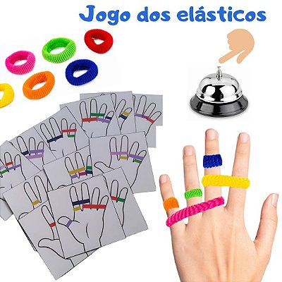 Jogo Do Elástico Pedagógico Diversão em Família e Terapias