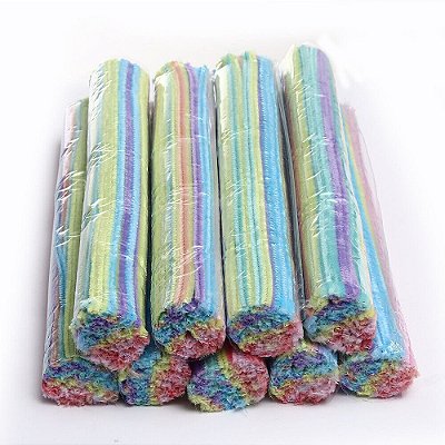 200 Limpador De Cachimbo Haste Chenille Colorido Artes Geral
