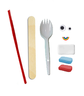 Monte seu Garfinho! Kit para montar Garfinhos Toy story. Lembrancinha Festa, Brinde e Recreação. Escolha a quantidade 10