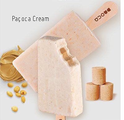 Paleta de Paçoca Cream